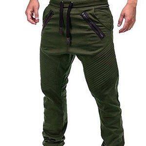 Meilleurs pantalons longs droits pour hommes en coton 100% de haute qualité, pantalons de travail respirants sur mesure de haute qualité à vendre - Product Image 4