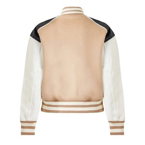 Manteau veste pour hommes personnalisé avec poignets en cuir de vache en coton polyester Logo personnalisé Design Nouveaux vêtements Vêtements - Product Image 5