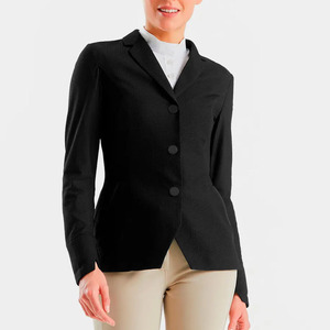 Chaqueta ecuestre de manga larga para mujer, chaqueta ecuestre de alta calidad, con cuello de pie, superventas - Product Image 4
