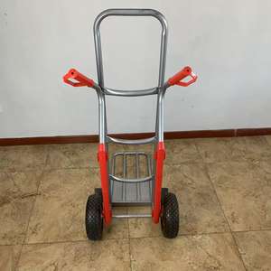 Truk tangan panjat tangga 2-roda ringkas dengan Platform lipat dan sistem tali pukulan - Product Image 6