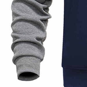 Pantalon de survêtement évasé personnalisé unisexe Ensemble de sweat à capuche en coton Streetwear Survêtement imprimé bouffant Survêtements évasés empilés pour hommes pour l'hiver - Product Image 6