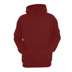 Maroon Pullover <b>Hoodie</b> Unisex Cotton Fleece Hooded Sweatshirt Winter Wear Plain Blank Casual Street Style <b>Hoodie</b> <b>Men</b> Wholesale - Product Image 1