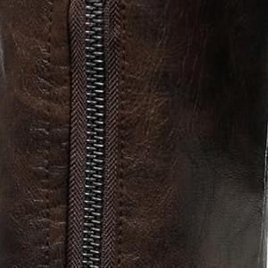 Nouveau style de vestes en cuir décontractées pour hommes Manteau en cuir personnalisé Veste d'hiver pour hommes - Product Image 4