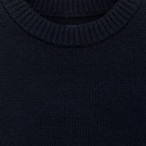 OEM Logo personnalisé avant col rond 100% laine hiver respirant pull à capuche pull tricoté pour hommes pour l'hiver vente en gros - Product Image 6