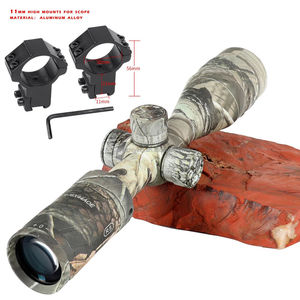 Lunette de visée tactique AOE 4-16X avec laser rouge et vert pour la chasse en plein air, optique 4-16x44, longue portée, 4X 30mm HD - Product Image 2