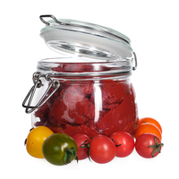Pot en verre pour miel de cuisine recyclable et pot en verre pour kimchi, confiture alimentaire