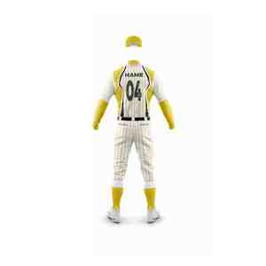 Vente directe d'usine, ensemble d'uniformes de baseball personnalisés, vêtements de sport d'équipe personnalisés, respirant, séchage rapide, coupe athlétique unisexe, 100% - Product Image 3