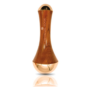 Varita Kansa de doble punta, masajeador de ojos facial Ayurvédico antienvejecimiento Natural, fabricación india Original para aliviar el estrés de la piel brillante - Product Image 4