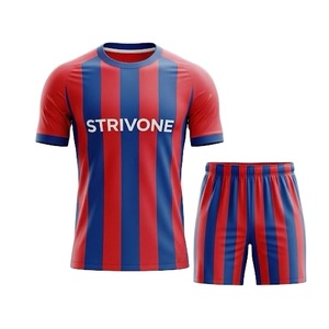 Uniforme de football pour hommes, coupe ajustée de haute qualité avec logo personnalisé, nouveauté, vêtements de football en matériau respirant - Product Image 2