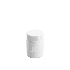 High Quality HDPE Plastic Packaging Round Jar <b>Bottle</b> 45 ml CR Lid White OEM/ODM Solutions for Plastic <b>Bottles</b> M0301 - Product Image 2