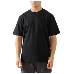 T-shirts décontractés surdimensionnés pour hommes 100% coton respirant à séchage rapide Conçus pour le confort et les voyages - Product Image 1