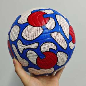 Ballon de football d'entraînement de haute qualité, taille personnalisée 5, en PU, cousu à la machine, avec logo imprimé pour les matchs 24-25, pour les équipes, les clubs et les joueurs - Product Image 5