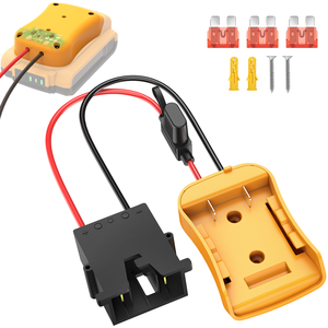 Power-Wheels Adapter 20V Batterie adapter mit Kabelbaum stecker und 3 * 40A Sicherung und Sicherungs halter für DIY Spielzeug - Product Image 2