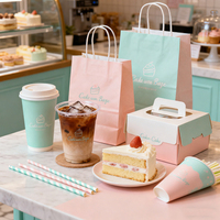 Boîte en carton blanc personnalisée pour petites entreprises, boîte à courrier en carton pour biscuits, boîte à gâteaux, vente en gros