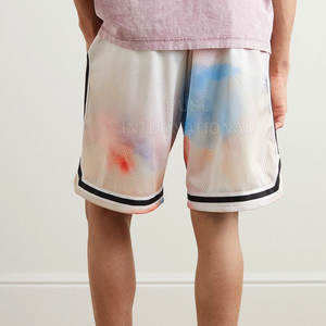 Short en maille Logo personnalisé Short d'entraînement pour hommes Shorts d'été Fitness Sports Basketball Gym Shorts pour hommes avec poche - Product Image 3