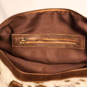 <b>Bulk</b> Quantity Unique Design Leather Cowhide Duffle <b>Bag</b> 2026 New Stylish Custom Color 100% Leather Cowhide Duffle <b>Bag</b> - Product Image 5
