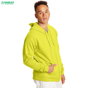 Nouvelle Collection 2026 – Sweats à Capuche Zippés Épais et Unis, Personnalisables avec Logo, pour Hommes et Unisexe, Hiver, 100% Coton Molletonné French Terry, Séchage Rapide - Product Image 6