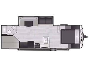 Autocaravana Usada Keystone B-u-l-l-e-t C-l-a-s-s-i-c 2640BH 2025, Camioneta para Campamento, Casa Rodante - Product Image 4