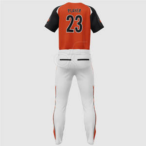 Nueva Llegada de Ropa Deportiva, Uniforme de Béisbol 100% Poliéster, Uniforme de Béisbol al Mejor Precio - Product Image 3