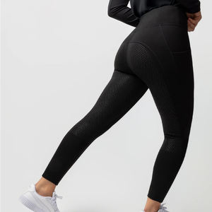 Collants de performance pour femmes |   Siège complet en silicone léger et antidérapant |   Pantalons d'entraînement pour chevaux stables et d'extérieur - Product Image 4