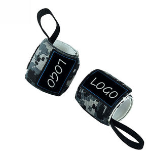 Poignets d'entraînement de gymnastique unisexes professionnels ceinture de meilleur vendeur confortable avec Logo personnalisable musculation d'entraînement de levage - Product Image 4