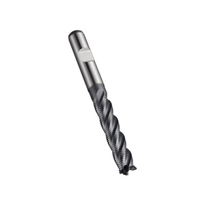 Milling <b>Cutter</b> HSS-E-PM ALCRONA 35 Degrees End Mill D.8mm Cutting <b>Edge</b> Length 38mm Overall Length Z.3 - Product Image 1