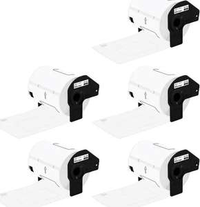 Étiquettes d'expédition en papier blanc de marque originale neuve, vertes, / /CYCLE 5, rouleau (200 étiquettes/rouleau), DK1241 DK-1241, 4''x6'' (102mm x 152mm) - Product Image 6