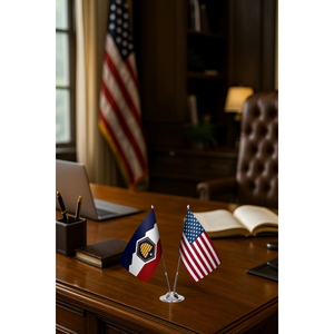 Custom <b>Flag</b> Banners <b>for</b> Utah and the US-Digital Printing Aluminum <b>Pole</b> 3x5ft Custom Logo Cotton or Silk Material - Product Image 3