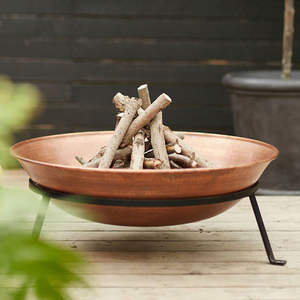 Elegant Modern Luxury Steel Natural <b>Gas</b> <b>Fire</b> Pit for Garden Patio Outdoor Use Durable Premium <b>Fire</b> Bowl Heating Cooking Family - Product Image 5