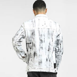 Veste en jean pour hommes, nouveau design élégant, dernière conception de vêtements, veste en jean pour hommes, vente à chaud - Product Image 4