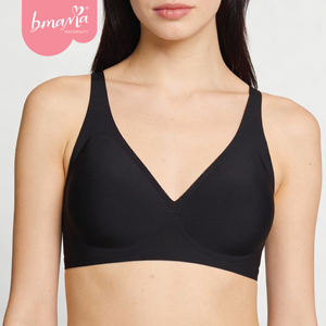 Wireless Seamless Thin Breathable Push-Up Bra Plus Size Women's - Product Image 1