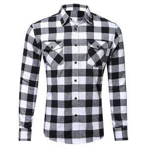 Camisa transpirable ligera para hombre con cuello abotonado cómoda y elegante para negocios diarios o trajes Casuales - Product Image 1