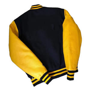 Vestes de baseball universitaires en laine 100% de qualité supérieure pour l'hiver, avec lettres personnalisées, couleurs personnalisées, logos, écologiques, vente en gros - Product Image 2