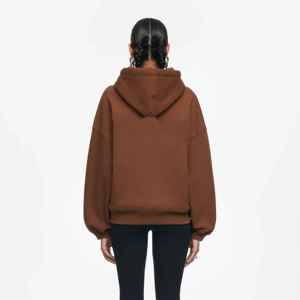 Meilleur fabricant, sweats à capuche surdimensionnés à épaules tombantes pour femmes, tissu polaire doux et confortable, pull de style baggy, logo personnalisé - Product Image 5