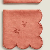 Serviettes en tissu de broderie serviettes de table lavables douces réutilisables pour la Table à manger OEM de dîner de famille de fête de mariage