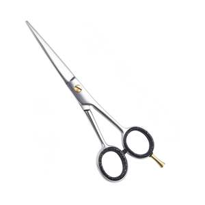 Ciseaux à lame droite de coiffeur professionnel Design ergonomique Lames en acier inoxydable ultra tranchantes pour la coiffure - Product Image 5