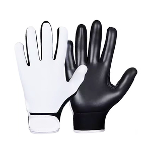 Gants de football américain de protection des mains nouveauté avec design personnalisé et gants de football américain en peau de vache imprimés - Product Image 2