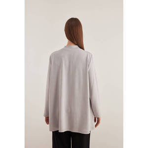 เสื้อสเวตเตอร์ถักไหมพรมแบบยาว - Product Image 5
