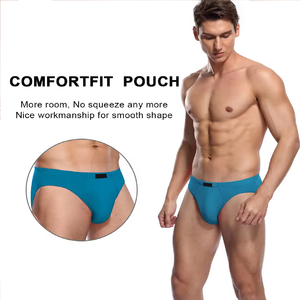 Gran Venta 2024 En Stock Bóxer Tipo Brief Sexy Sin Costuras De Algodón, Spandex y Nailon Para Hombre Ropa Interior Tanga Brief - Product Image 4
