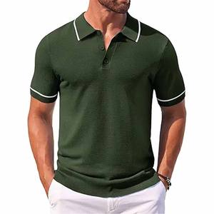 Wholesale Custom Logo and Designs Printing Summer Casual Blank Short Sleeves <b>Men</b> Polo Shirt made by <b>Dress</b> Sports - Product Image 1