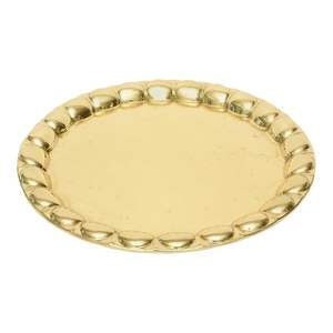 Bandeja de latón de lujo personalizada OEM ODM con asa, superventas a precio bajo, increíble bandeja de metal para servir con tapa - Product Image 2