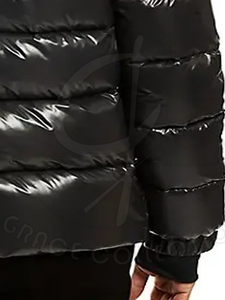 Veste bouffante brillante de haute qualité pour hommes, doudoune réfléchissante de couleur personnalisée pour l'hiver dans un nouveau style - Product Image 5