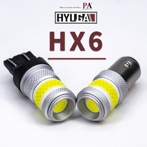 Hyuga หลอดไฟ LED HX6 T20สีขาวใสรุ่นใหม่ IP44กันน้ำ21W 780LM 6000 ~ 6500K BAY15D BA15S 12V รับประกัน1ปี - Product Image 4