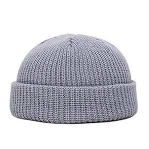 Bonnets jacquard pour hommes Chapeau d'hiver pour femmes Chapeaux tricotés pour hommes Bonnet d'hiver Chapeau épais chaud sans bord Bonnet en fourrure pour hommes OEM - Product Image 1