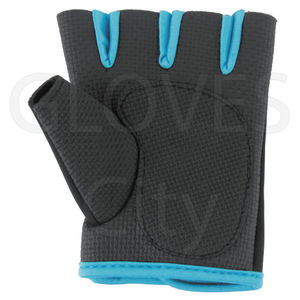 Guantes de cuero de medio dedo unisex para fitness Guantes de entrenamiento de gimnasia pesados transpirables para entrenamiento hechos por GLOVES City - Product Image 5
