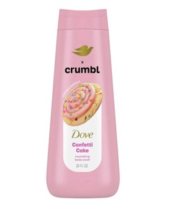 Dove X Crumbl Moisturizing <b>Body</b> Wash & <b>Scrub</b> | Confetti Cake Scent | Moisturizing Liquid Hand Wash | Deodorant Stick - Product Image 5