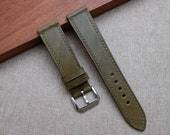 Bracelets en cuir véritable Smartwatch Respirant Résistant à l'eau Durable Haute qualité Confortable Boucle en acier inoxydable OEM - Product Image 6