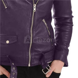 แจ็คเก็ตหนังผู้ชายแฟชั่นใหม่ แจ็คเก็ตหนังกันลม เสื้อผ้าผู้ชายขายดี แจ็คเก็ตหนัง - Product Image 6