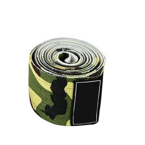 Bandes de compression pour les genoux, nouvelle conception tendance, support élastique pour la salle de sport, fitness, entraînement - Product Image 1