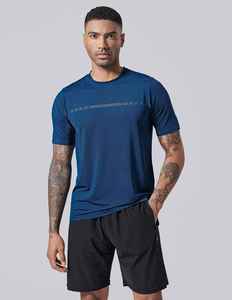 T-shirts d'entraînement camouflage pour hommes ensemble de hauts actifs vêtements de sport d'été vêtements de fitness vêtements de course en plein air vêtements de sport ODM Designs - Product Image 3